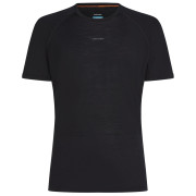 Herren-Funktionsshirt Icebreaker M Mer 125 ZoneKnit SS Crewe schwarz BLACK