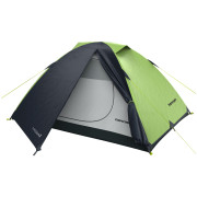 Wanderzelt Hannah Tycoon 3 grün/schwarz spring green/cloudy gray II