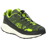 Kinderschuhe Jack Wolfskin Vili Sneaker Low K gelb/grün hedge green