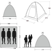 Innenzelt Outwell Free Standing inner L