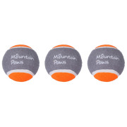 Hundespielzeug Mountain Paws Dog Tennis Balls, 3 Pack orange/grau Oarnge