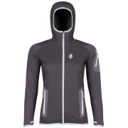 Damenjacke High Point Merino Alpha Lady Hoody grau Black/Antracit
