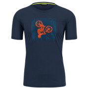 Herren-T-Shirt Karpos Val Federia Tee blau Outer Space Print 2