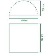 Partyzelt Coleman FastPitch Event Shelter XL