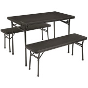 Campingtisch mit Bänken Outwell Pemberton Picnic Set schwarz