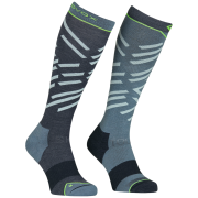 Herren Kniestrümpfe Ortovox Ski Tour Long Socks Men's schwarz Black Raven
