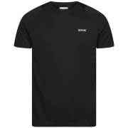 Herren-T-Shirt Regatta Virda IV schwarz Black/Black