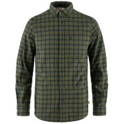 Herrenhemd Fjällräven Övik Flannel Shirt M grün Laurel Green-Indigo Blue