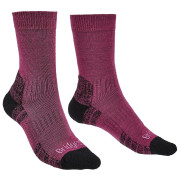 Damensocken Bridgedale Hike LW MP Boot lila Berry