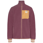 Damen-Sweatshirt Kari Traa Rothe Midlayer rot plum