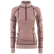 Damen-Funktionsshirt Kari Traa Smekker H/Z rosa/rot Taupe