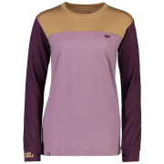 Damen-Funktionsshirt Mons Royale Yotei Bf Ls Dream State lila IntoTheWild