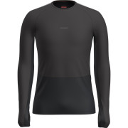 Herren-T-Shirt Icebreaker M ZoneKnit 260 LS Crewe dunkelgrau Jet Heather/Black/Metro H/Cb