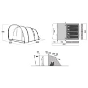 Familienzelt Easy Camp Skarvan 4