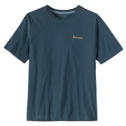 Herren-T-Shirt Patagonia M's Water People Banner T-Shirt dunkelblau Summit Blue