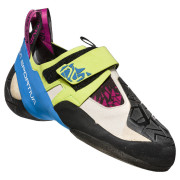 Damen Kletterschuhe La Sportiva Skwama Women 2024 gelb/weiß Apple Green/Cobalt Blue