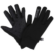 Kinderhandschuhe Regatta Grippy Gloves II schwarz/grau Black/Dark Grey