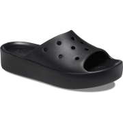 Damenpantoffeln Crocs Platform slide schwarz Black