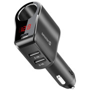 Auto-Adapter Swissten Car Adapter Compact 108W - 216W schwarz