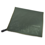 Handtuch Pinguin Micro Towel Map XL grau Grey