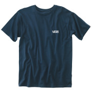 Herren-T-Shirt Vans MN Left Chest Logo Tee blau Navy/White