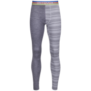 Herreunterhose Ortovox 185 Rock'N'Wool Long Pants M grau Grey Blend