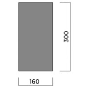 Zeltunterlage Easy Camp Rosebay Universal Carpet 1.6 x 3.0 m