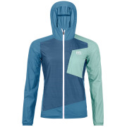 Damenjacke Ortovox Windbreaker Jacket W blau Petrol Blue