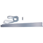 Segmenten-Set Vango Alloy Pole Set 8.5mm grau Silver