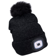 Damenmütze mit Stirnlampe Extol Light women schwarz Black