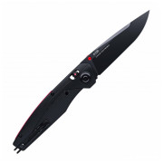 Klappmesser Acta non verba A100 BB DLC Slepnier schwarz GRN Black / Alock