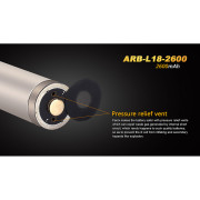 Wiederaufladbare Batterien Fenix 18650 2600 mAh (Li-Ion)