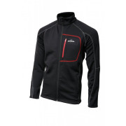 Herren-Sweatshirt Pinguin Power Man Full Zip schwarz