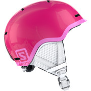 Kinder Skihelm Salomon Grom rosa Glossy