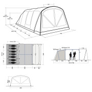 Aufblaszelt Outwell Charleston 7 Air TC