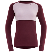 Damen-Funktionsshirt Devold Expedition Merino Silk Shirt Wmn rot/rosa PORT/ORCHID