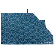 Schnelltrocknendes Handtuch LifeVenture Bedrucktes SoftFibre Trek-Handtuch blau GeometricNavy