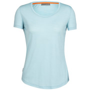 Damen-T-Shirt Icebreaker Women Sphere II SS Scoop Tee hellblau haze