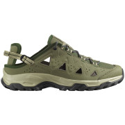 Herrenschuhe Salomon Alhama grün Deep Lichen Green / Asphalt / Black Forest
