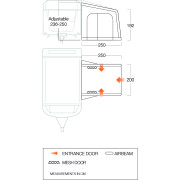 Vorzelt Vango Balletto Air 200 Elements Shield