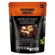 Fertigessen Expres menu Schweinefleisch mit Bohnen 300g