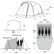 Familienzelt Outwell Blackwood 4