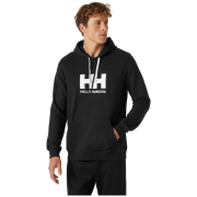 Herren-Sweatshirt Helly Hansen Hh Logo Hoodie schwarz Black