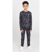 Kinder-Thermounterwäsche Dare 2b Partition B/L Set schwarz BlackShard