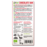 Schokolade Lifefood BIO RAW mit Nussstücken und Kirschen 70 g