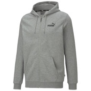 Herren-Sweatshirt Puma ESS Small Logo FZ Hoodie TR grau/weiß gray