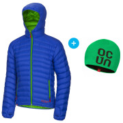 Herrenjacke Ocún Tsunami men + čepice blau/grün