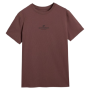 Herren-T-Shirt 4F Tshirt M2961 braun DARK BROWN