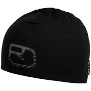 Mütze Ortovox 120 Cool Tec Logo schwarz Black Raven