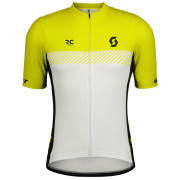 Herren Radtrikot Scott Jersey M's RC Team SS gelb/weiß sulphur yellow/white
